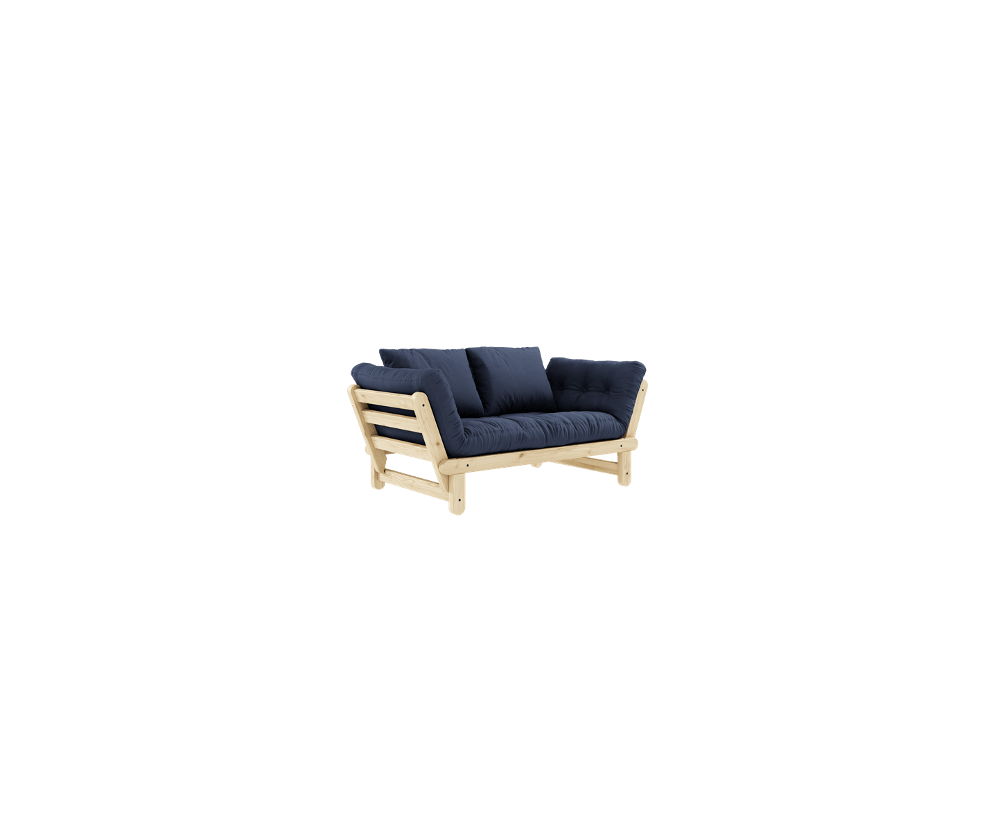 Karup Design Beat Bäddsoffa Natur/Navy 200cm