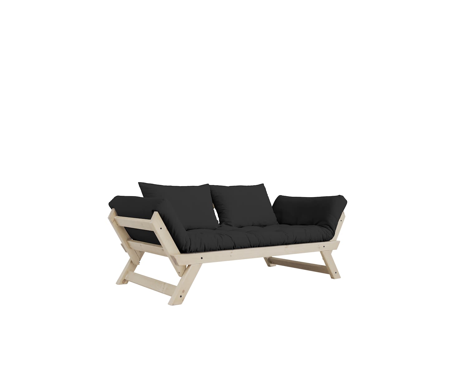 Karup Design Bebop Tagesbett Natur/Dunkelgrau 174cm