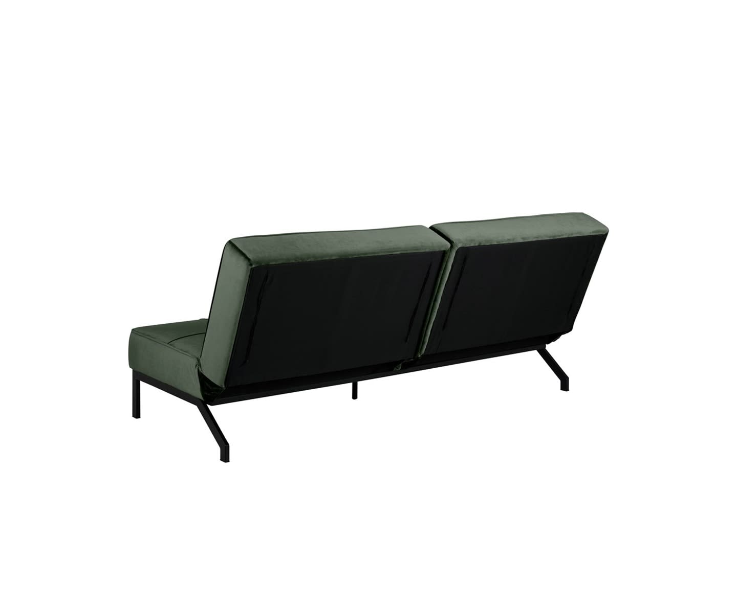 Nordic Home Sund Schlafsofa Samt Grün 198cm