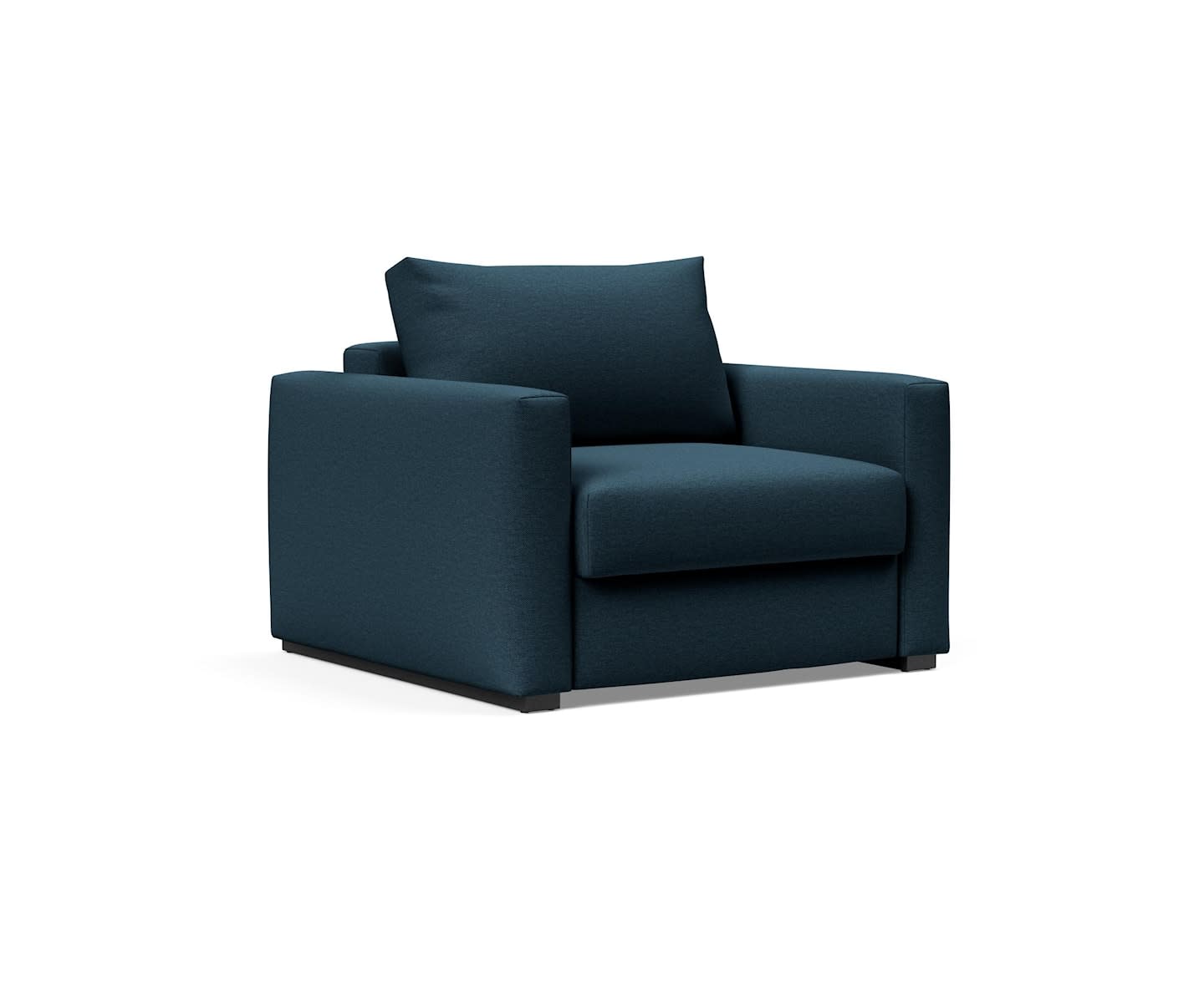 Innovation Living Cosial Bäddfåtölj Argus Navy Blue 80x200