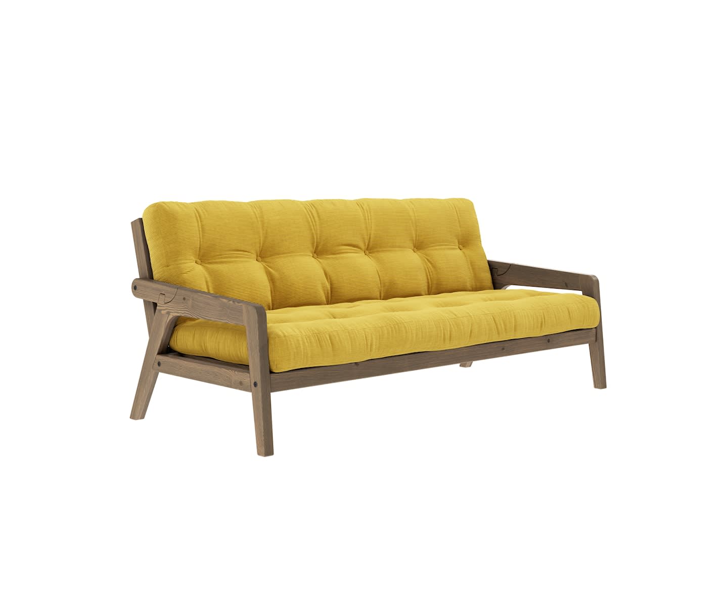 Karup Design Grab Bäddsoffa Brun/Honey Manchester 204cm