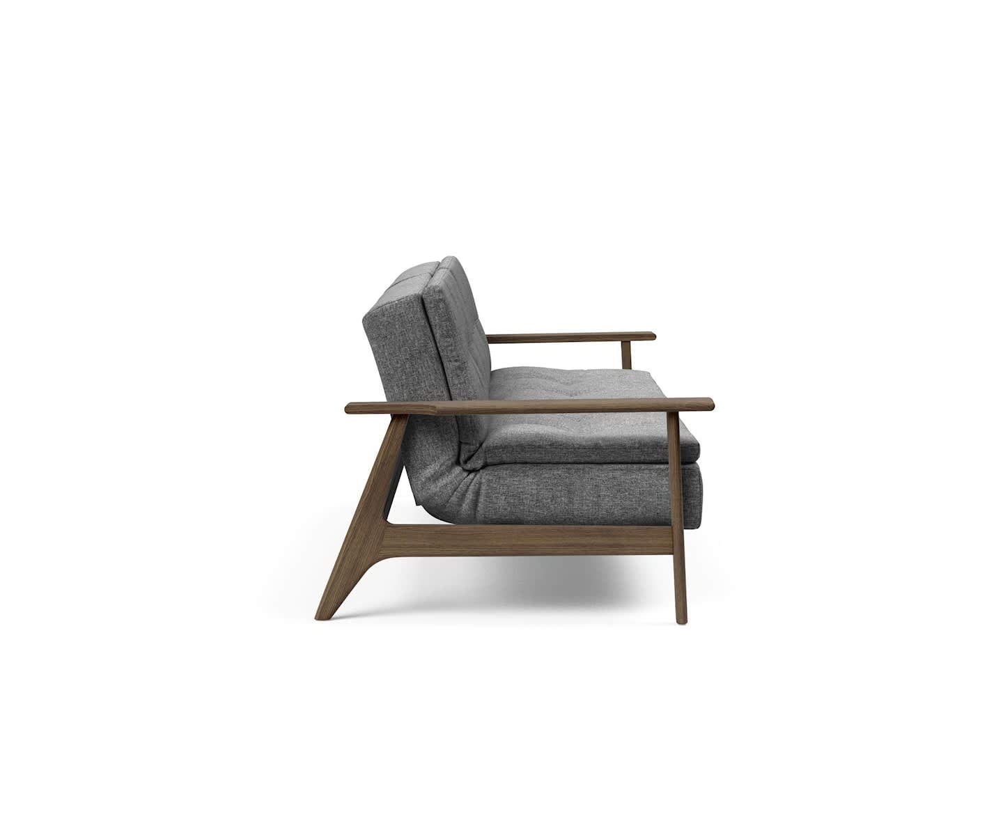 Innovation Living Dublexo Frej Bäddsoffa Smoked Oak/Twist Charcoal 115x200