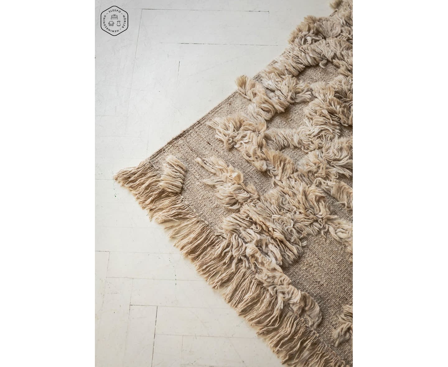 Classic Collection Rio Wollteppich Beige 170x230