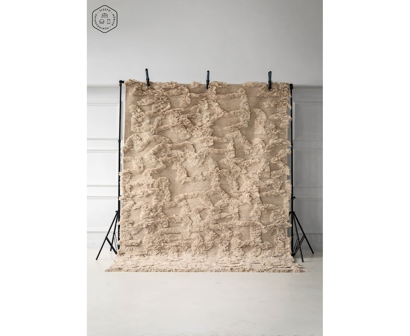 Classic Collection Rio Wollteppich Beige 200x300