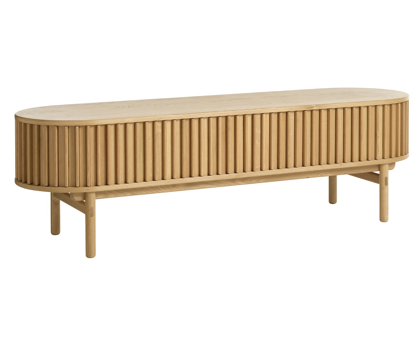 Sleepo Alice TV-taso Natural Oak 160cm