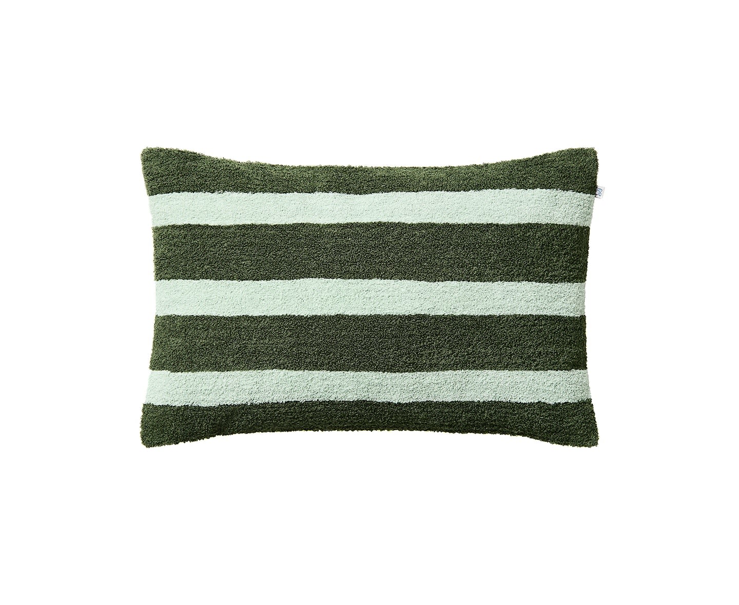 Chhatwal &amp; Jonsson Stripe Putetrekk Boucle Cactus Green/Aqua 40x60