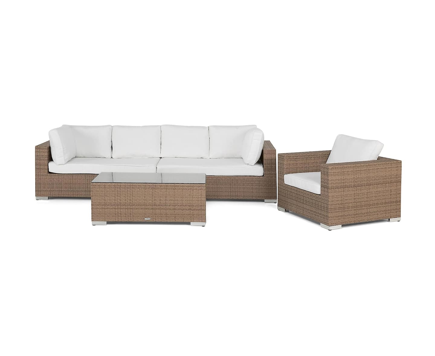 Nordic Outdoor Bora 5-seters loungegruppe inkl. Bordsand