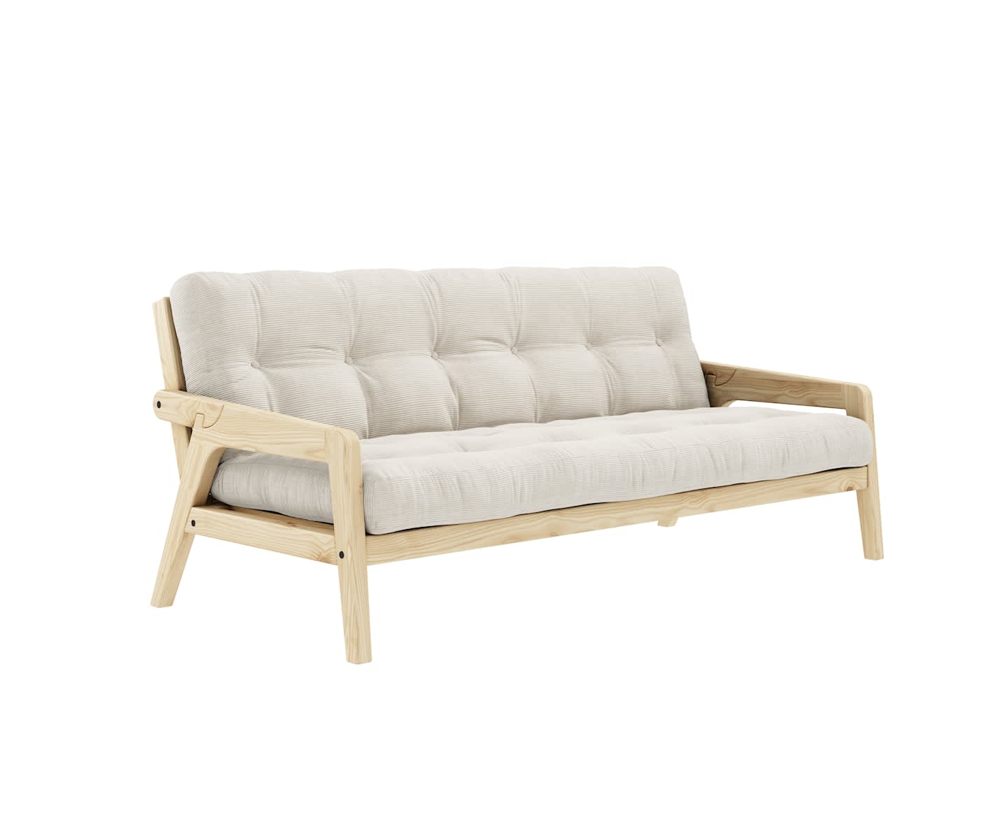 Karup Design Grab Bäddsoffa Natur/Ivory Manchester 204cm