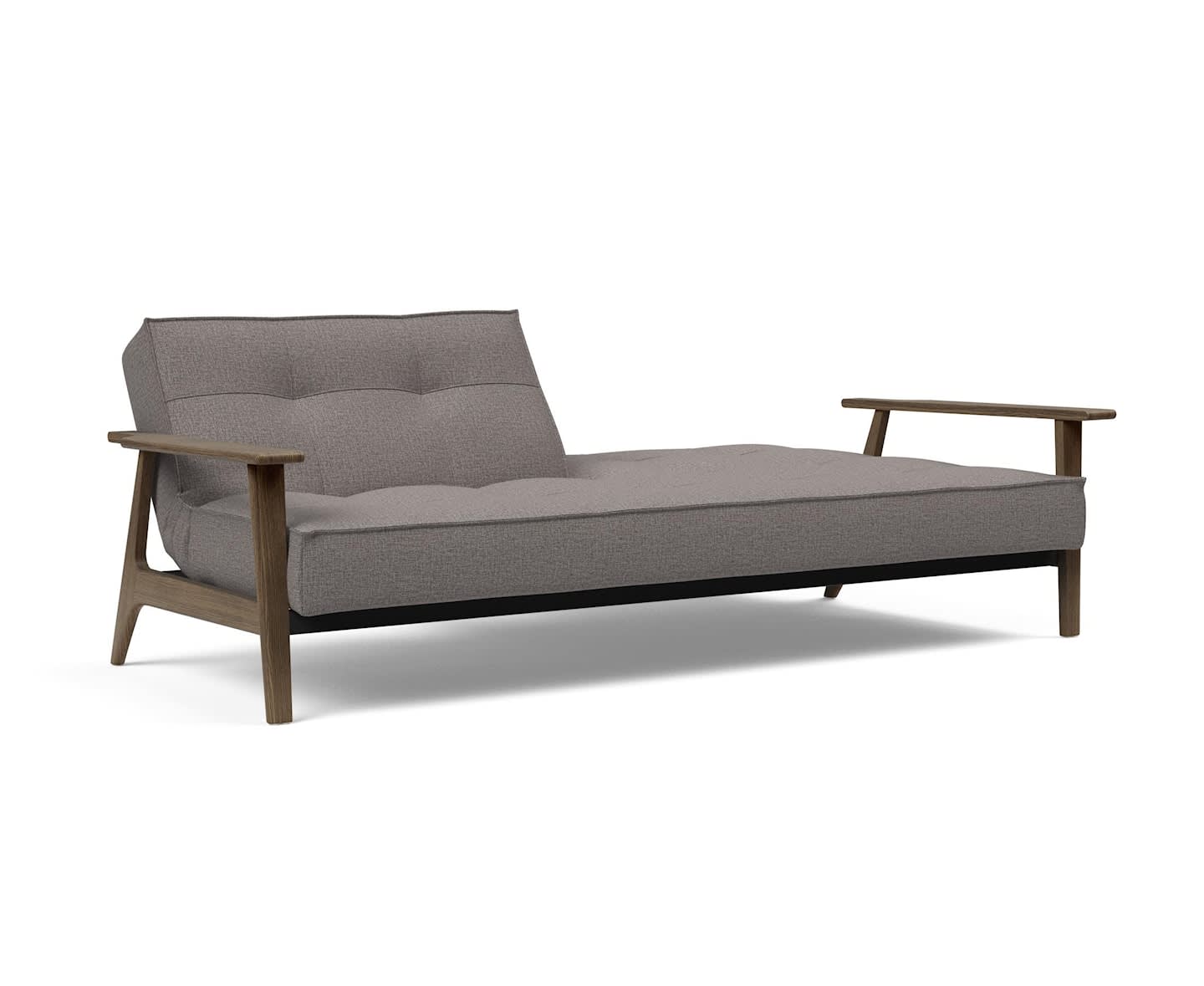 Innovation Living Splitback Frej Bäddsoffa Smoked Oak/Mixed Dance Grey 115x200