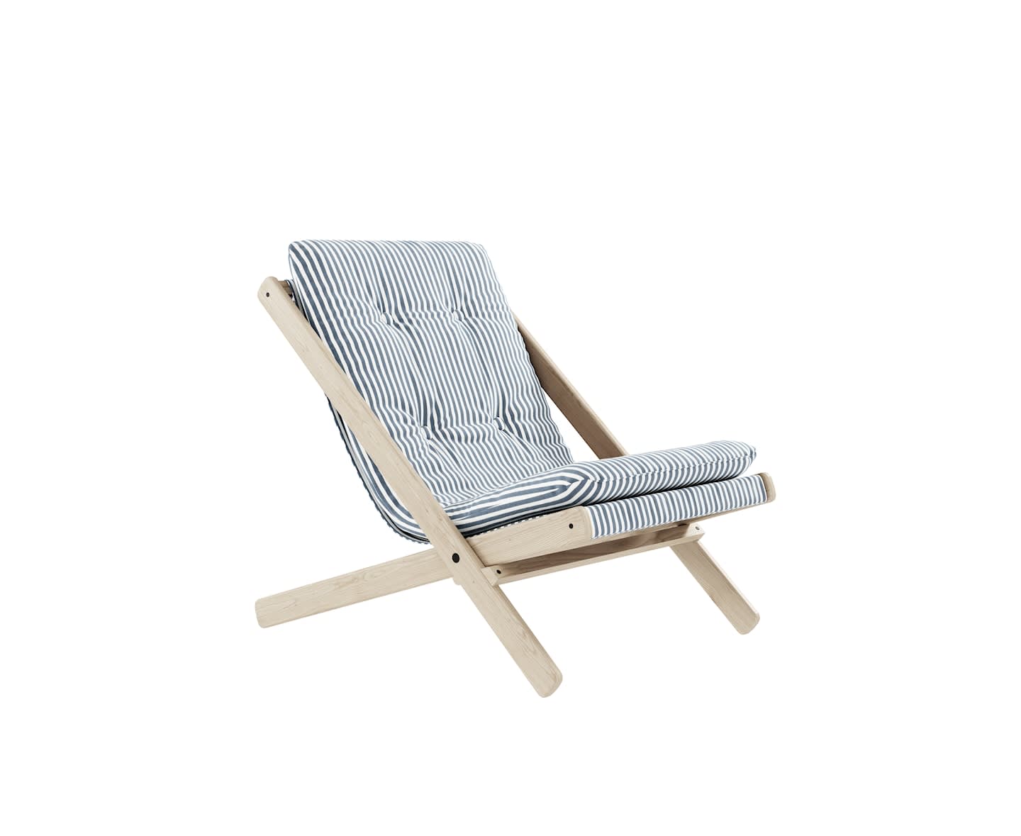 Karup Design Boogie Loungestol Natur/Beach Blue