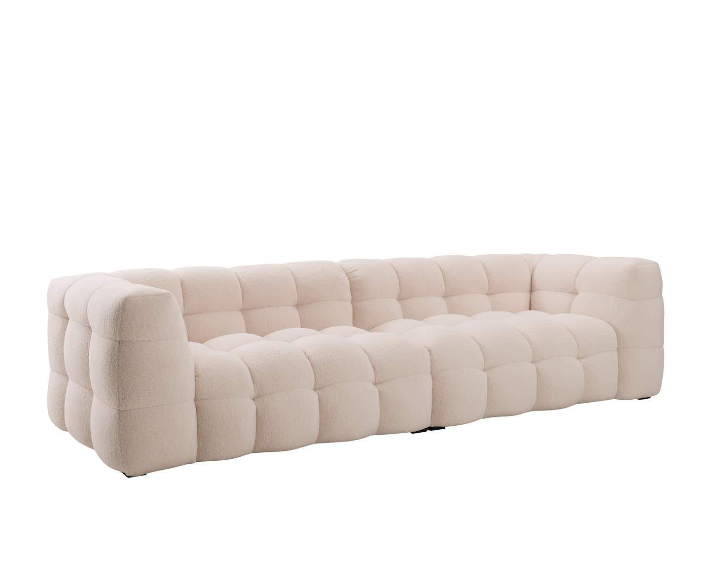 Sleepo Billie 4-Seters Sofa Creme Teddy