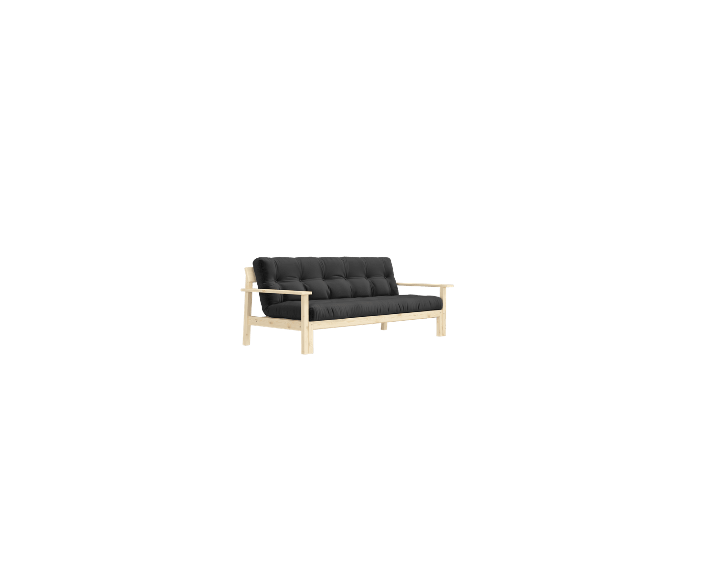 Karup Design Unwind Bäddsoffa Natur/Dark Grey 218cm