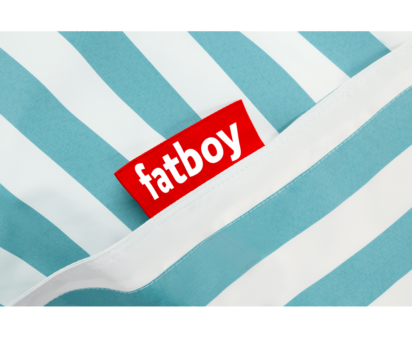 Fatboy Buggle-up Outdoor Sitzsack Streifen Azur