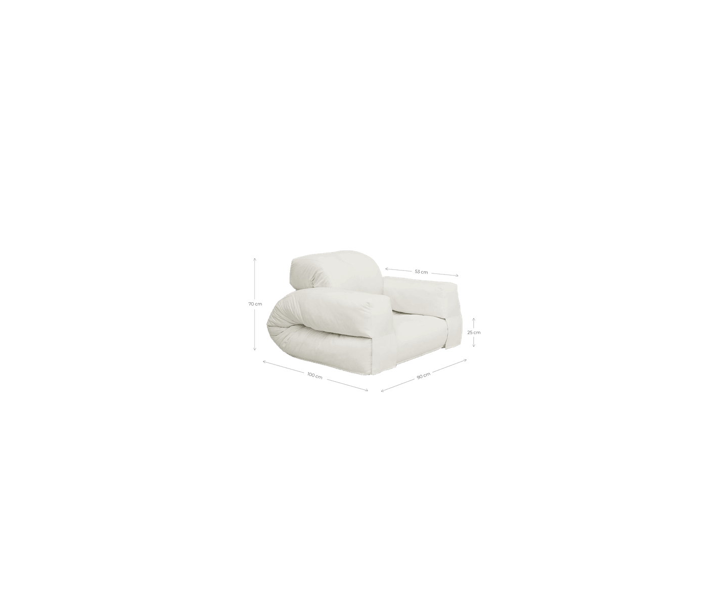 Karup Design Hippo Loungestol Beige