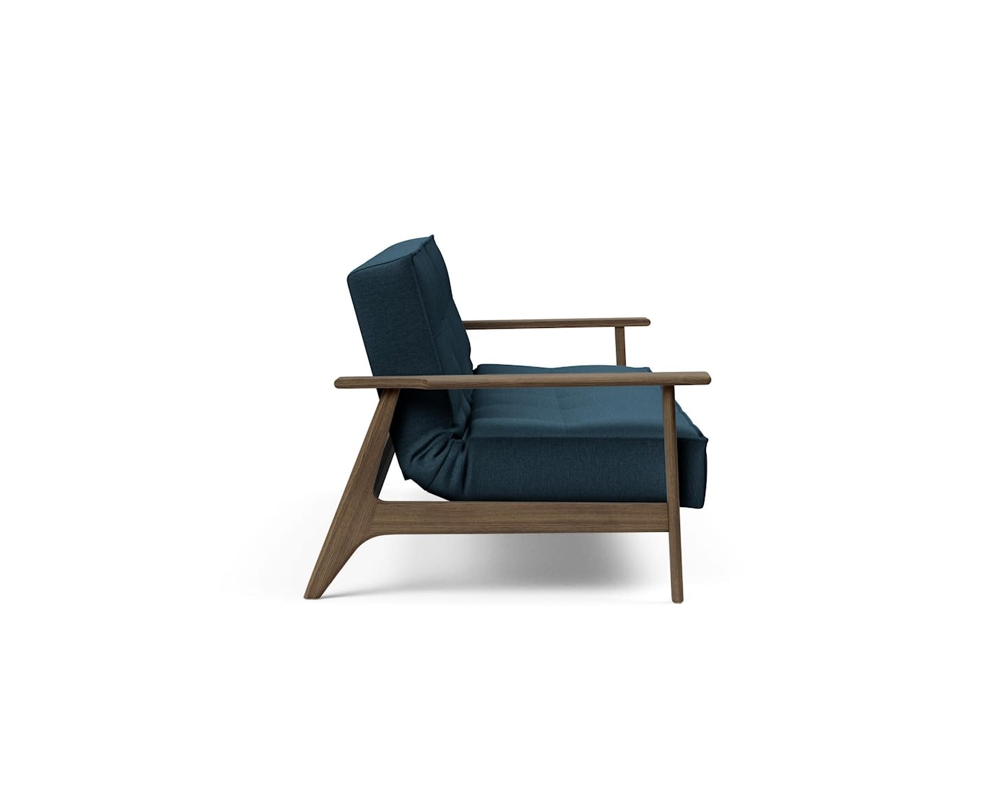 Innovation Living Splitback Frej Bäddsoffa Smoked Oak/Argus Navy Blue 115x200