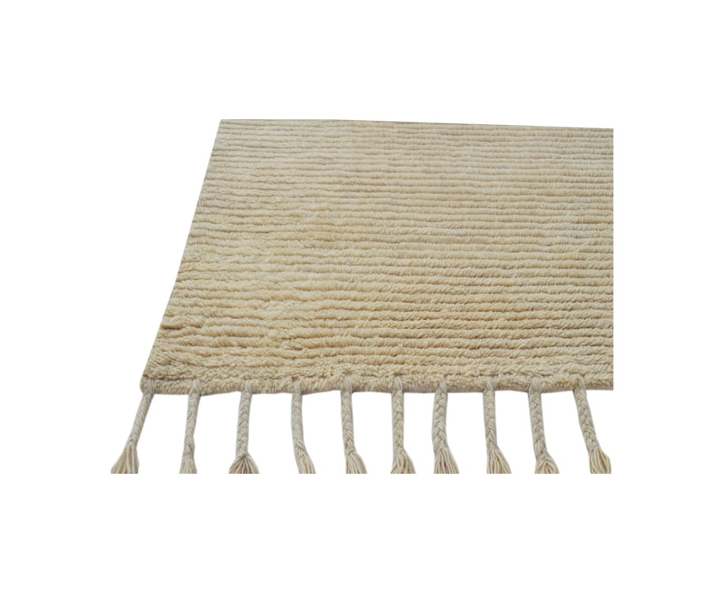 Mogihome Bonnet Wollteppich Beige 300x400