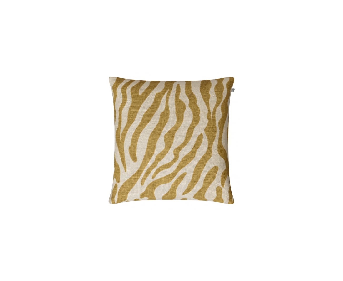 Chhatwal &amp; Jonsson Zebra Leinen Kissenbezug Spicy Yellow 50x50