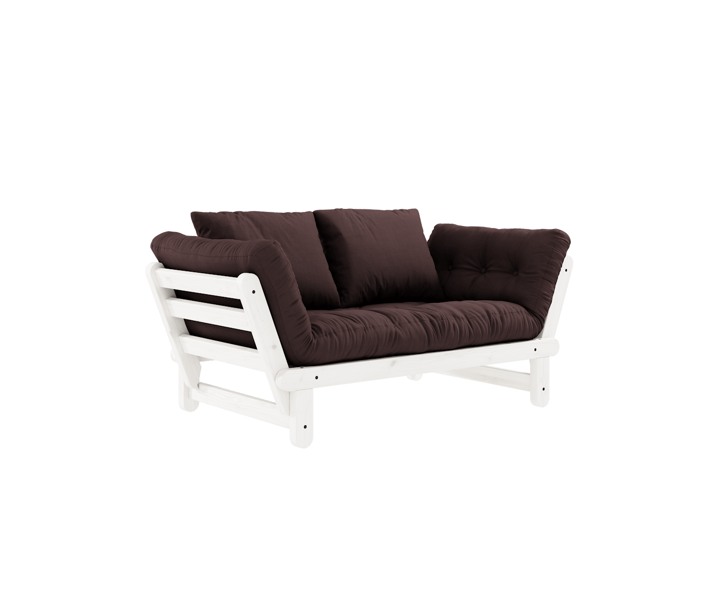 Karup Design Beat Bäddsoffa Vit/Brown 200cm