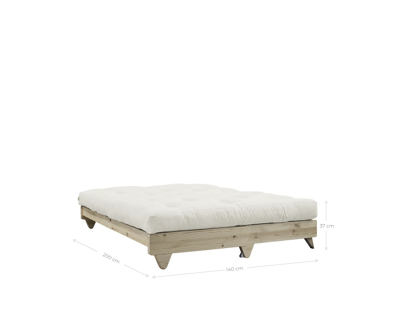 Karup Design Fresh Bäddsoffa Natur/Beige 200cm