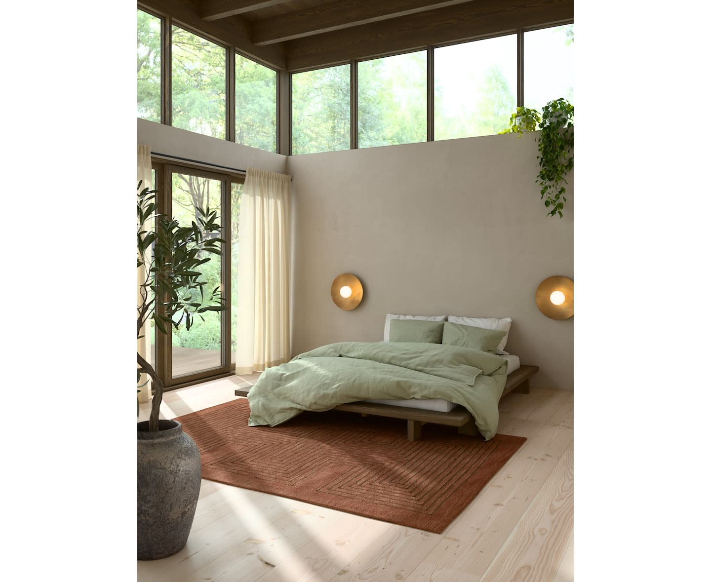 Karup Design Japan Sängram Brun 180cm