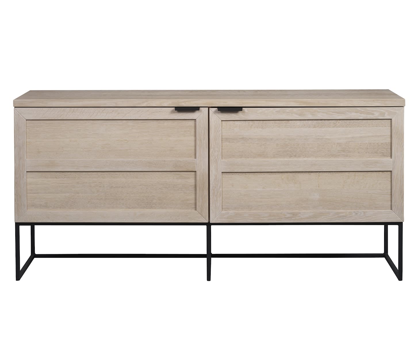 Rowico Home Everett Sideboard Weißpigmentierte Eiche