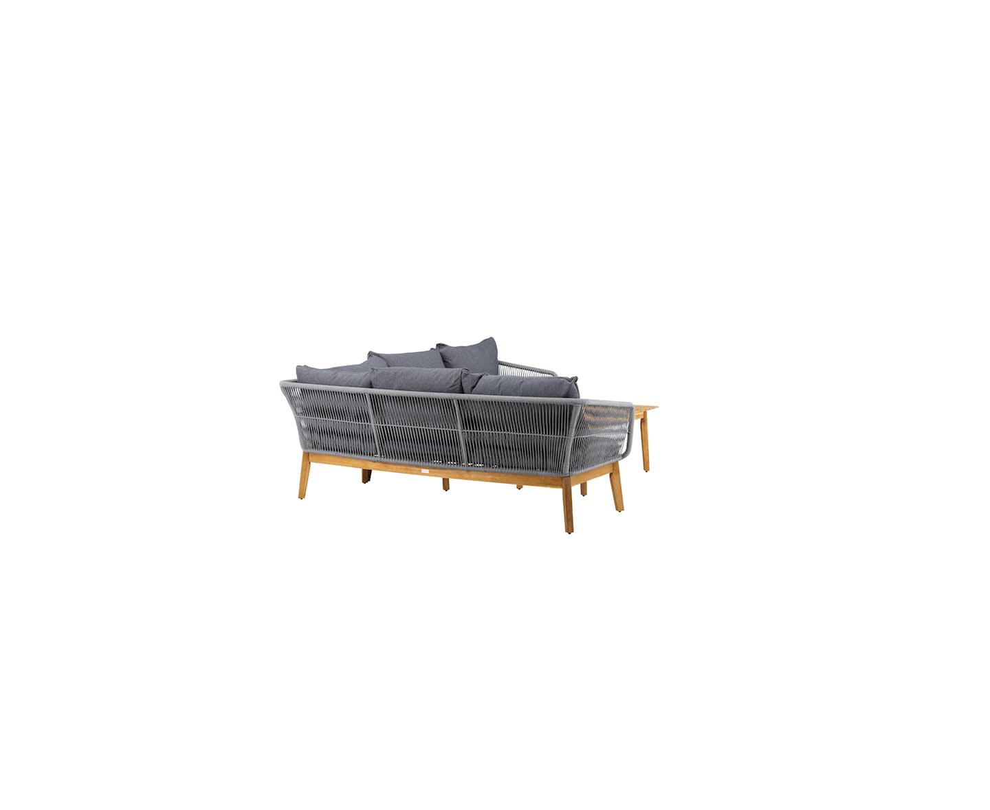 Nordic Outdoor Cia Loungesoffa inkl Bord Grey/Natur