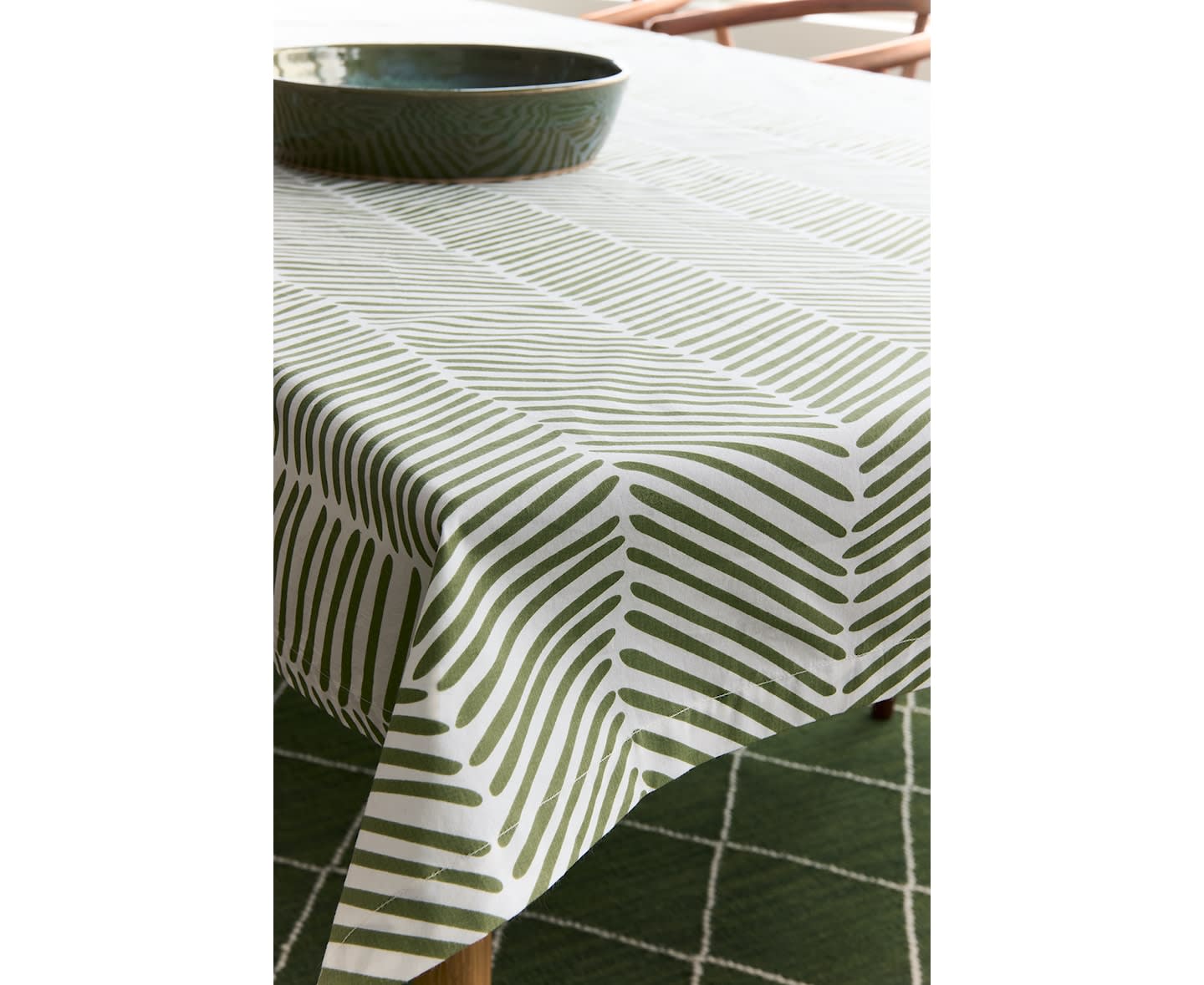 Chhatwal &amp; Jonsson Rama Duk Cactus Green 150x350cm