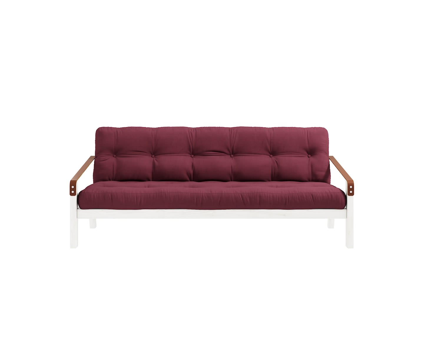 Karup Design Poetry Bäddsoffa Vit/Bordeaux 204cm