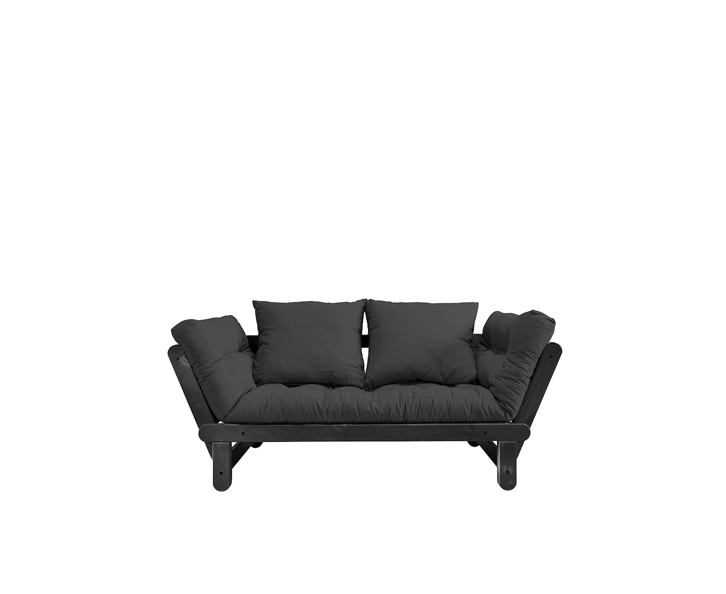 Karup Design Beat Bäddsoffa Svart/Dark Grey 200cm