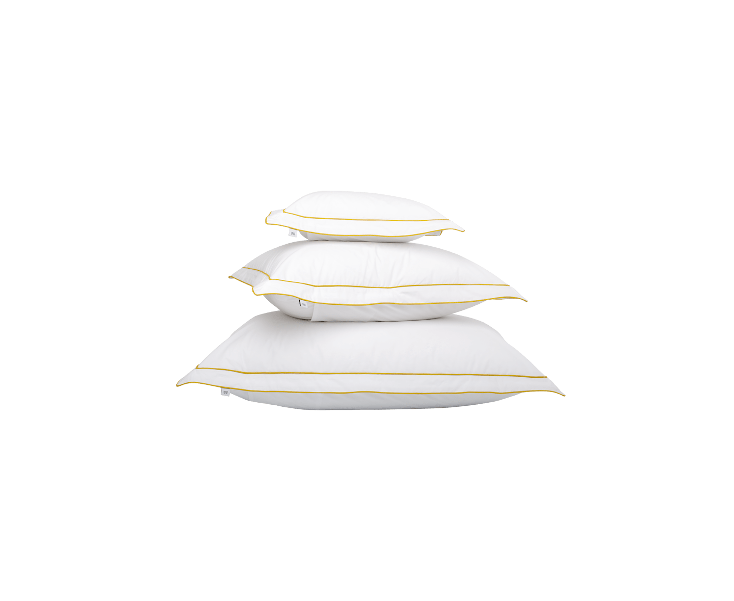 Mille Notti Allegro Kissenbezug EKO White/Yellow 60x80