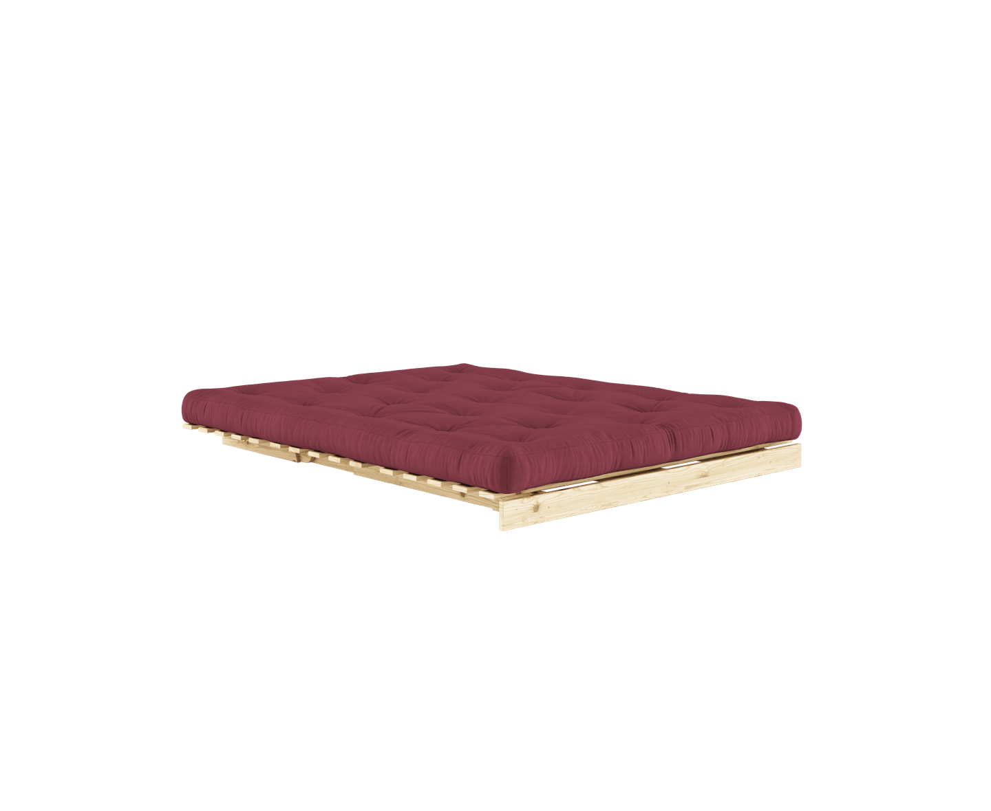 Karup Design Roots Schlafsofa Natur/Bordeaux 160cm