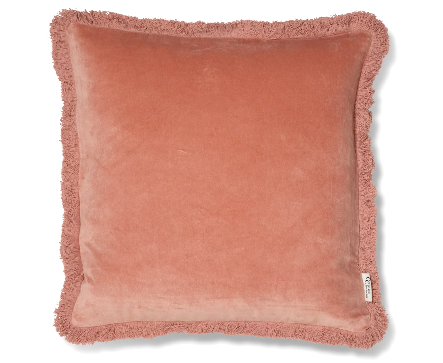 Classic Collection Paris Kissenbezug Samt Dusty Coral 50x50