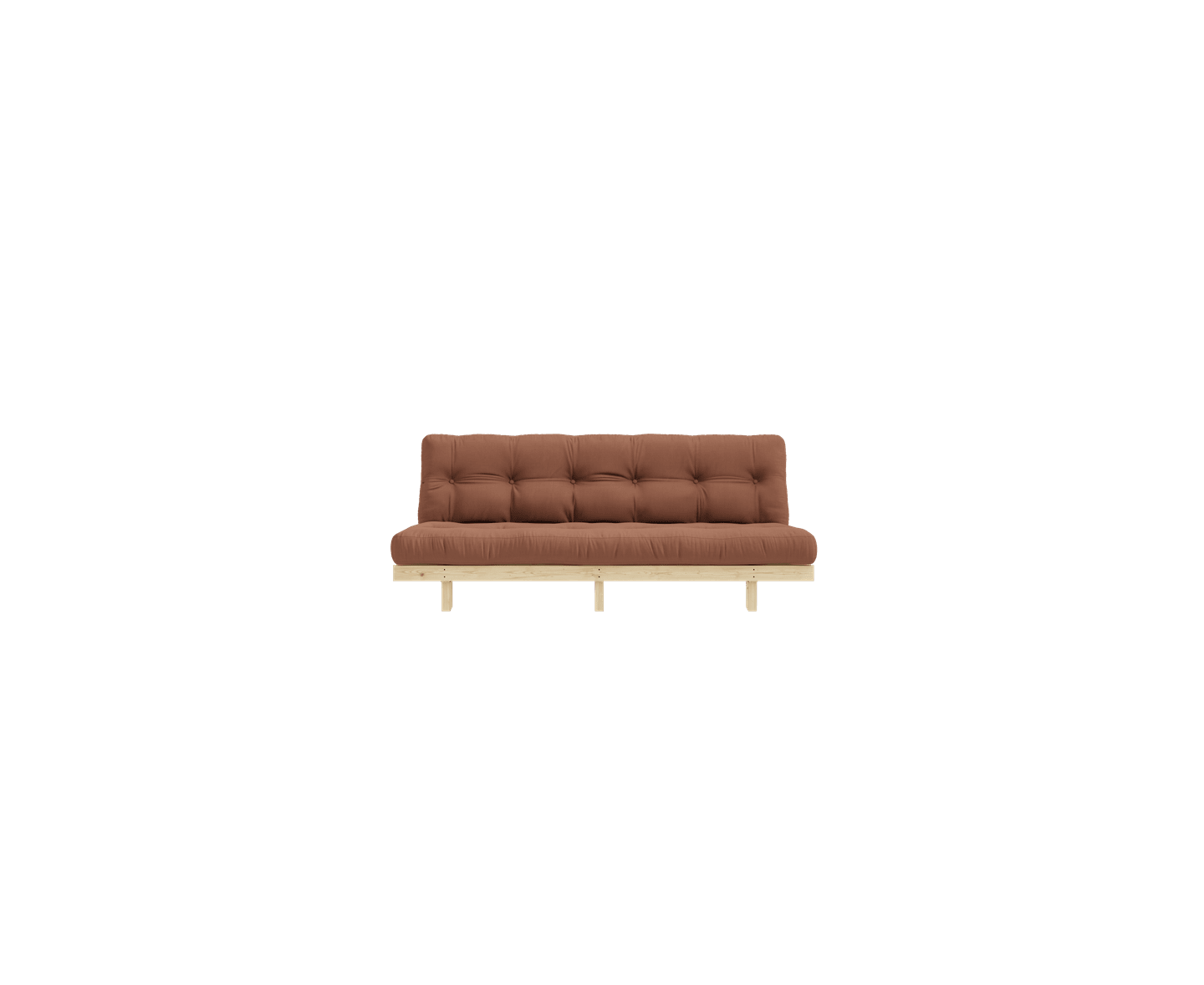 Karup Design Lean Bäddsoffa Natur/Clay Brown 190cm