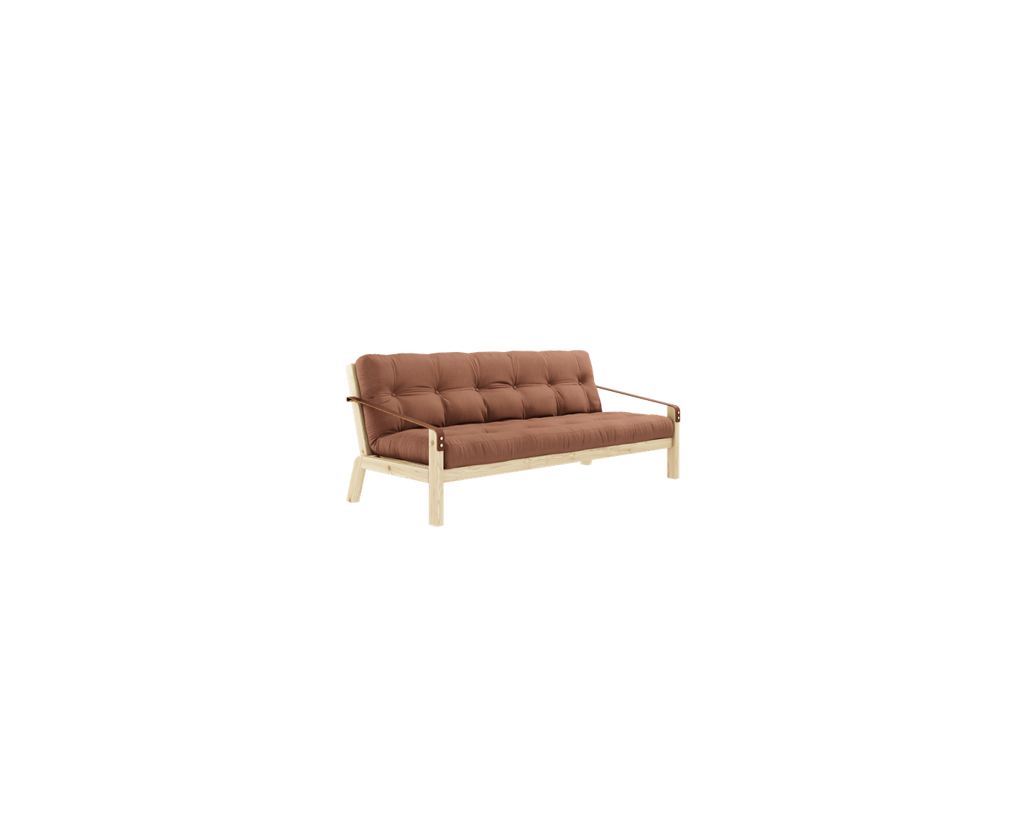 Karup Design Poetry Sovesofa Natur/Clay Brown 204cm