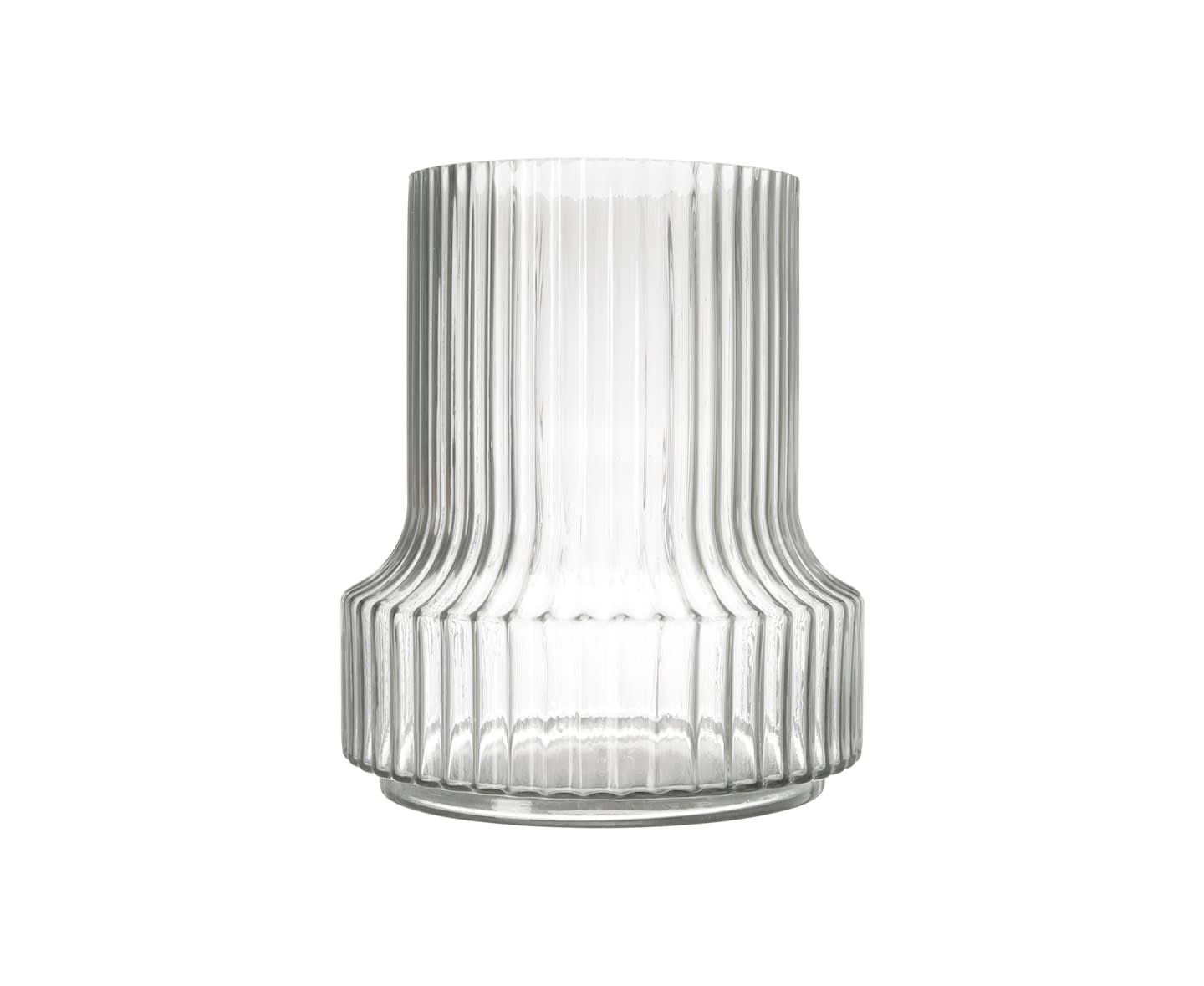 Wikholm Design Groove Vase Klart Glass