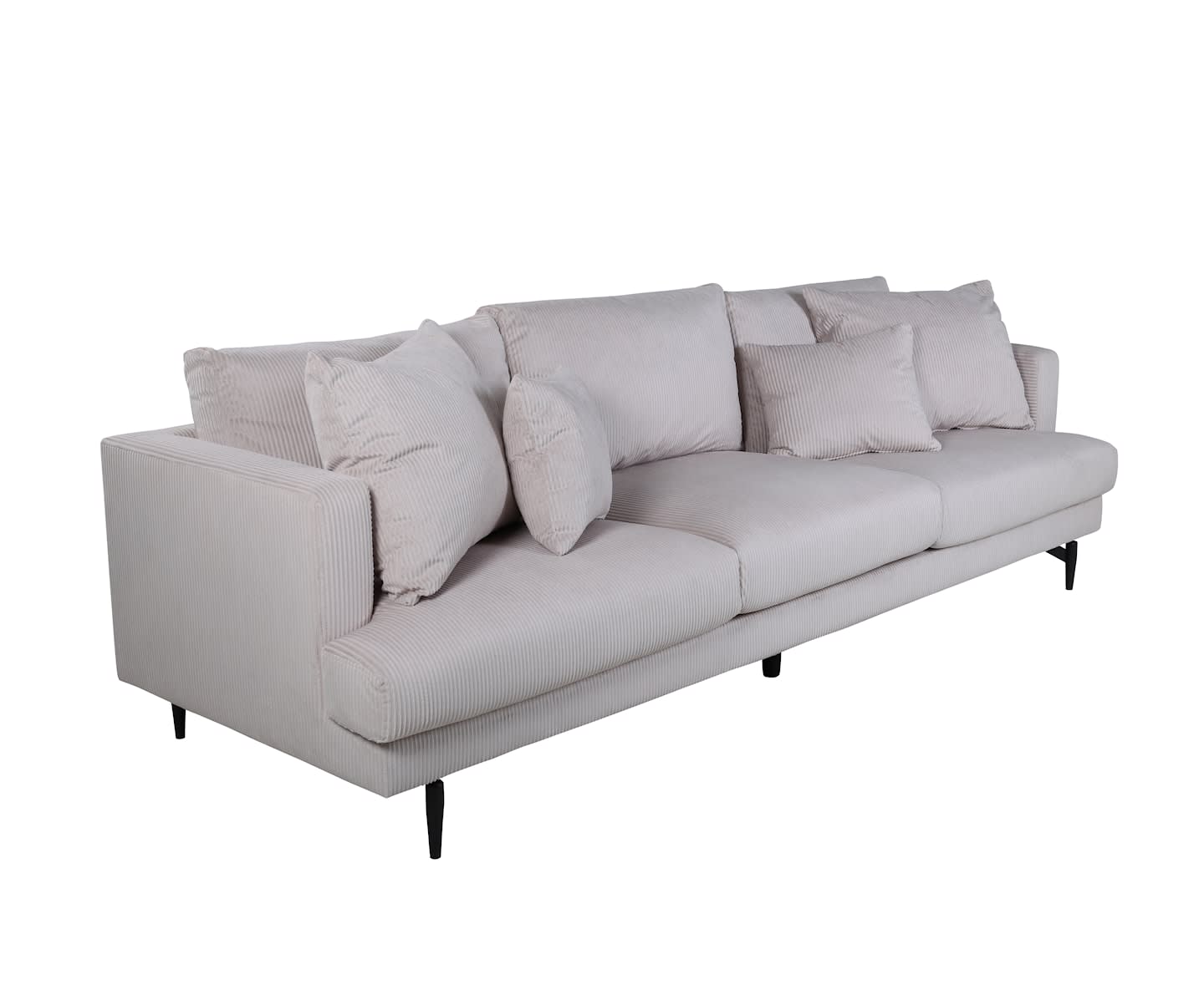 Nordic Home Paula Soffa Manchester Beige 255cm