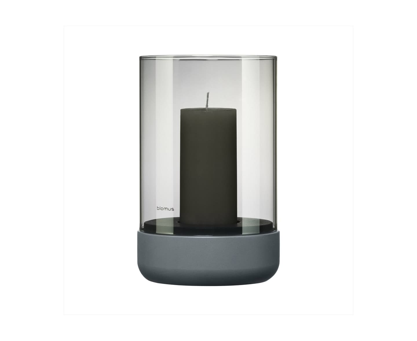 Blomus Calma Ljuslykta Steel Gray/Smoke M