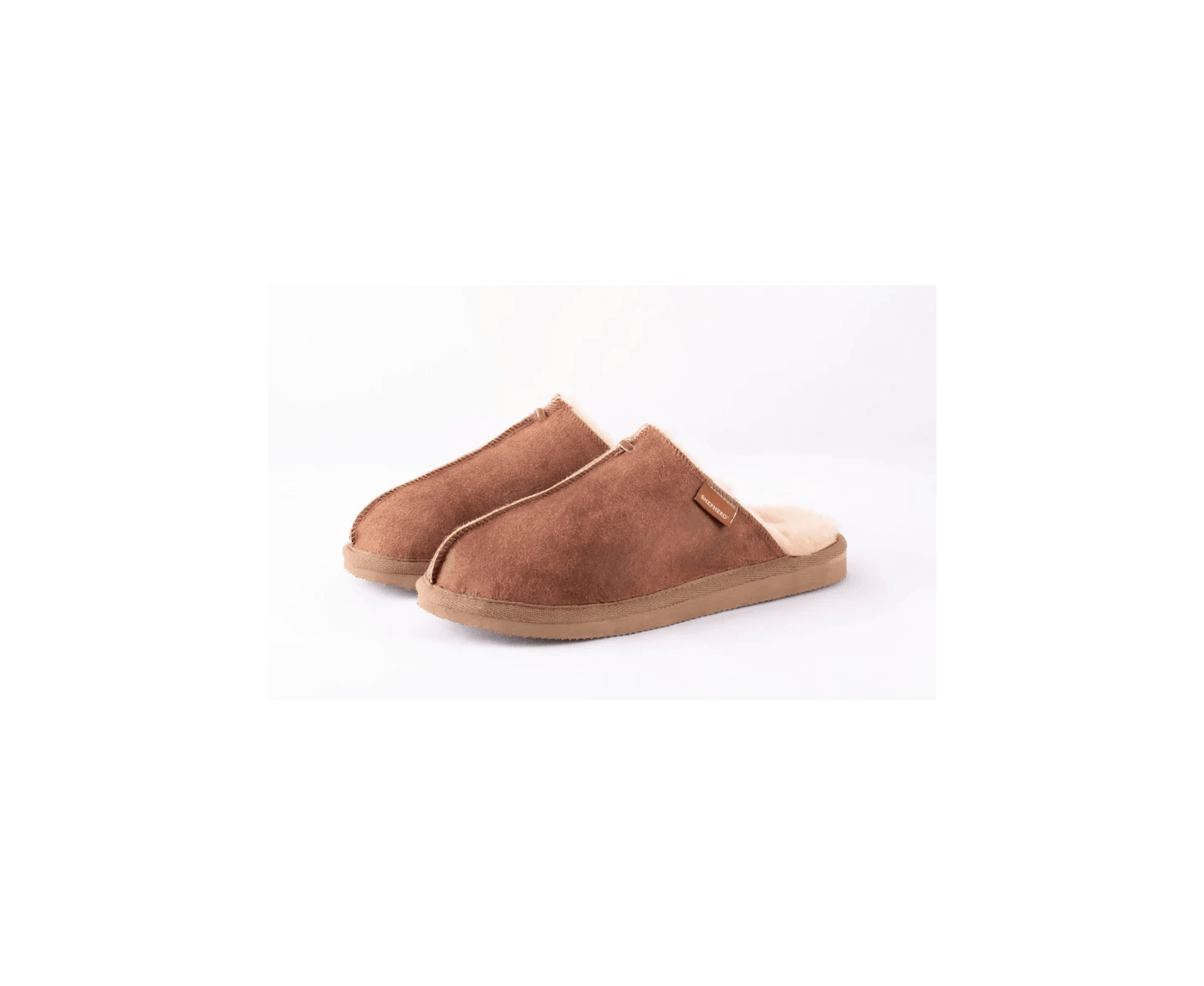 Shepherd Hugo Slippers Antique Cognac 42