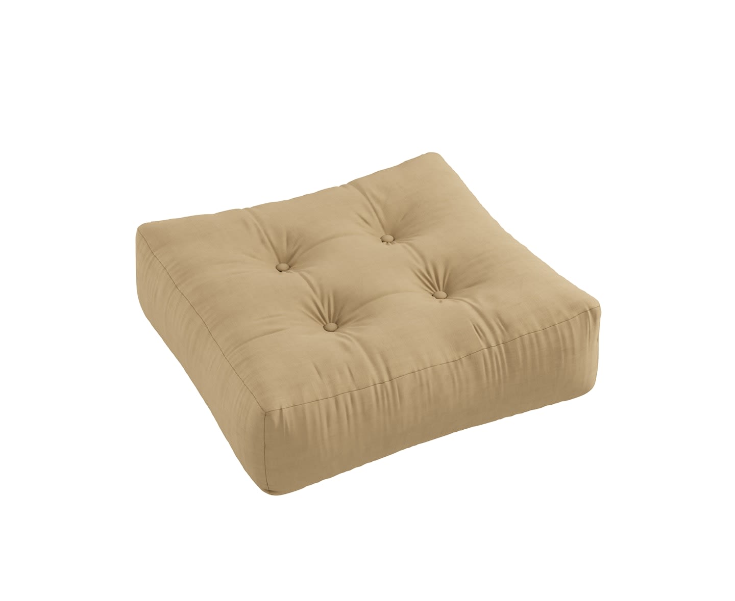 Karup Design More Sittpuff Wheat Beige 70x70cm