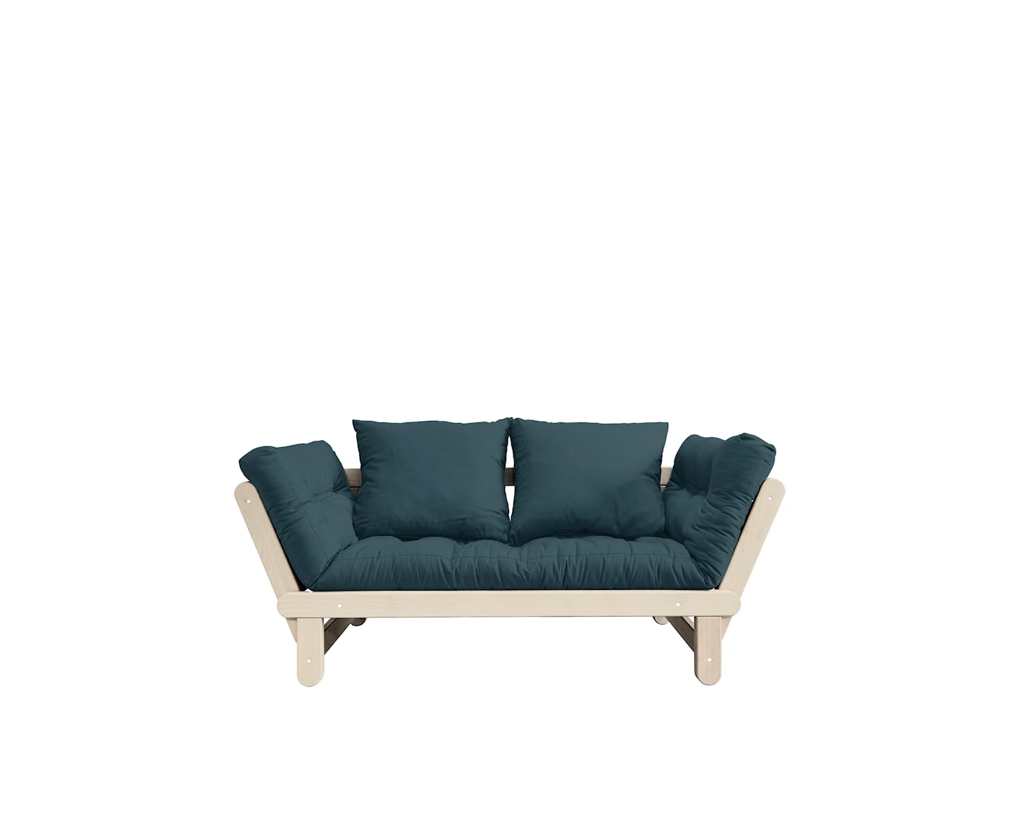 Karup Design Beat Sovesofa Natur/Petrol Blue 200cm