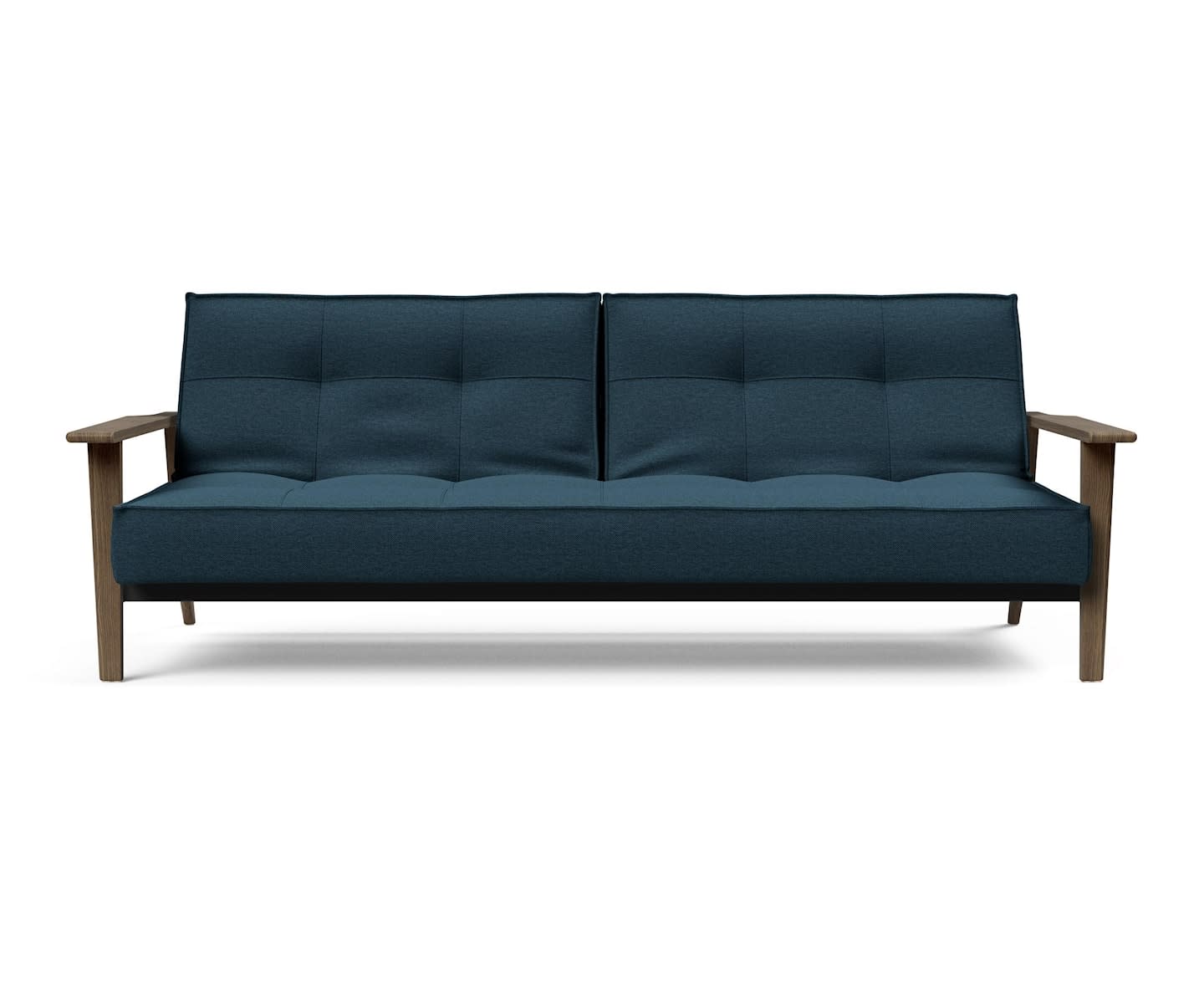 Innovation Living Splitback Frej Bäddsoffa Smoked Oak/Argus Navy Blue 115x200