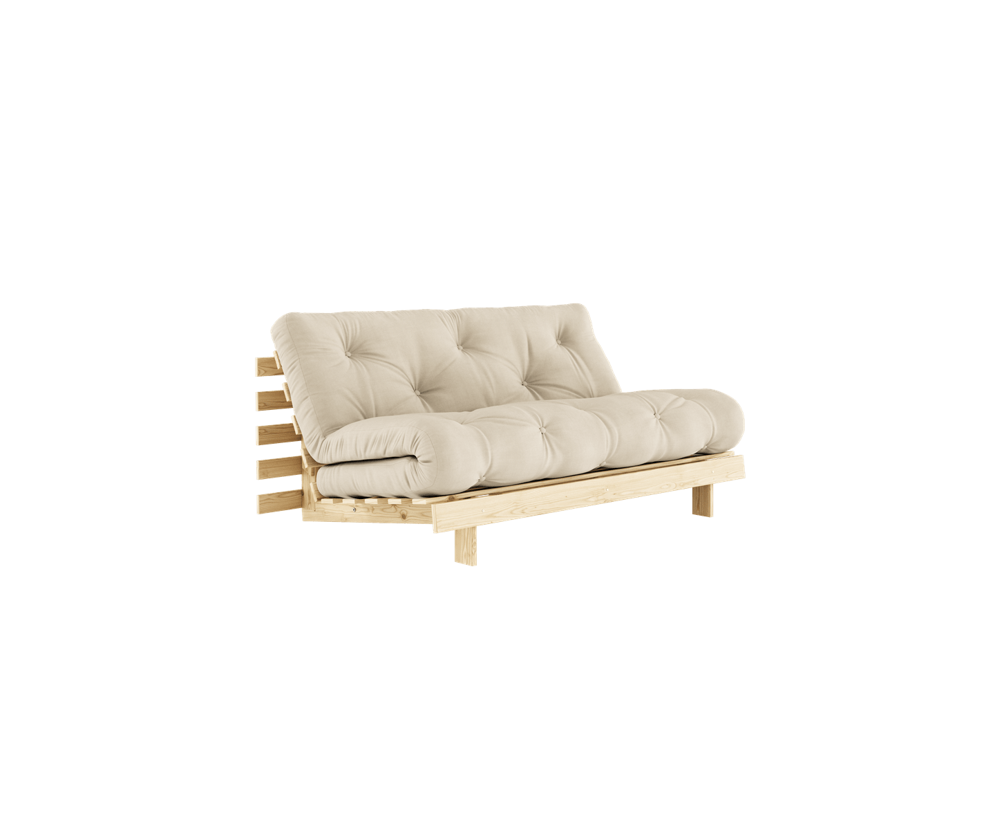 Karup Design Roots Schlafsofa Natur/Beige 160cm