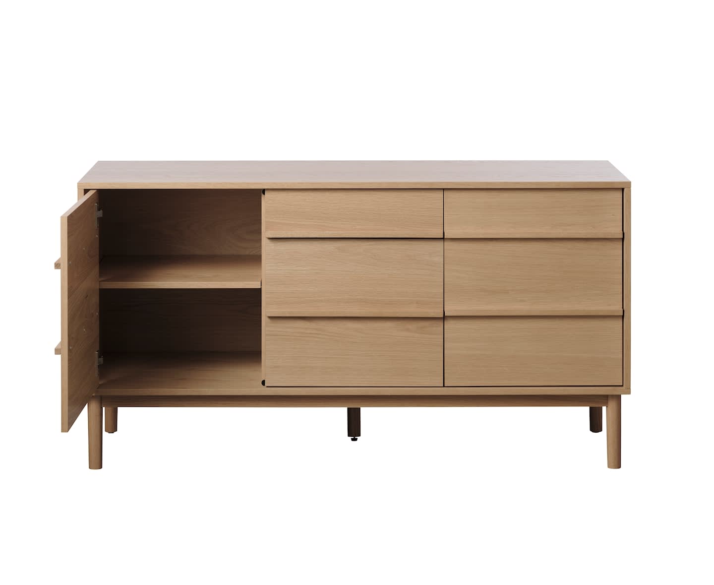 Sleepo Andrea Sideboard Natural Oak 140cm