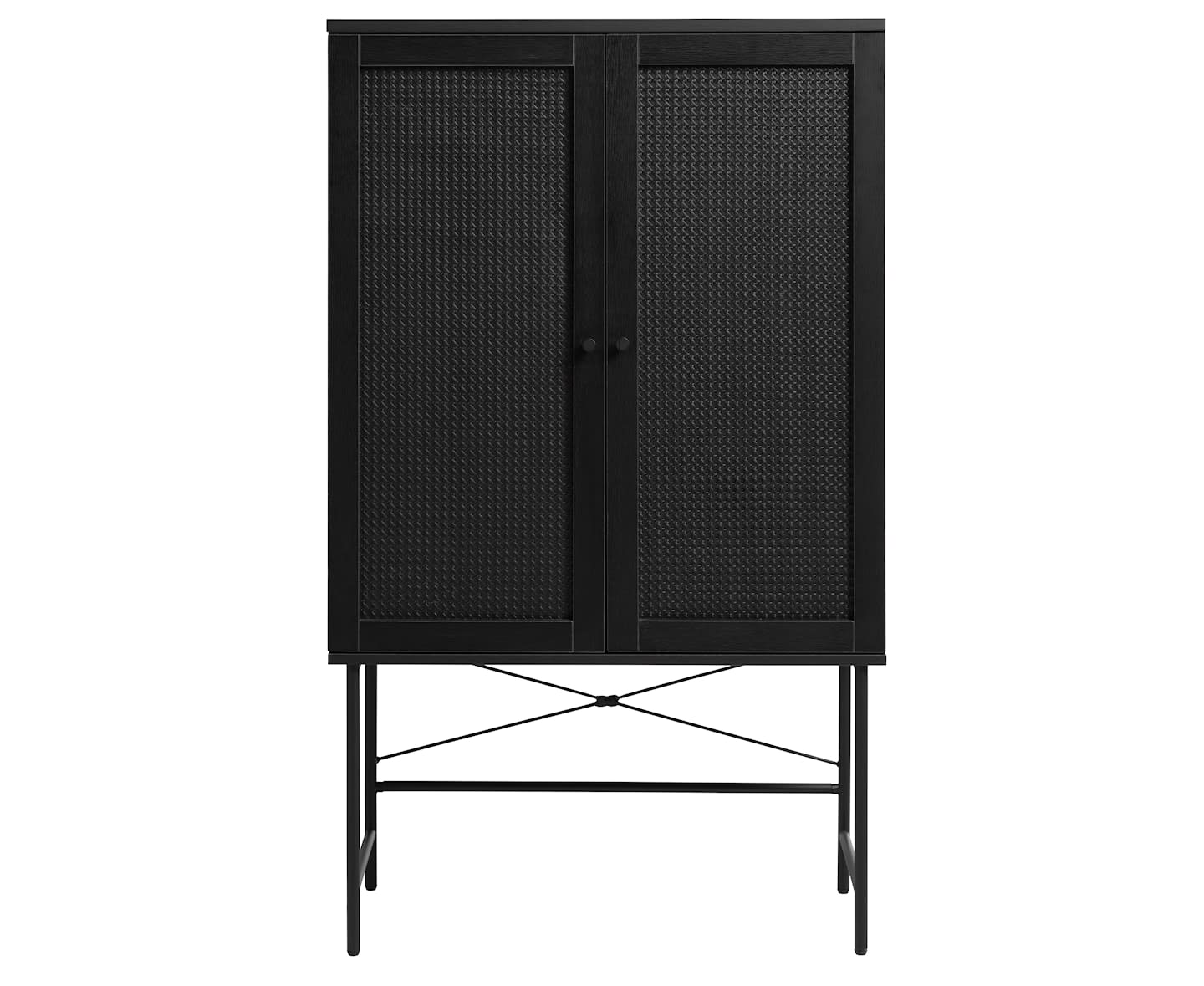 Sleepo Elin Schrank Black 135cm