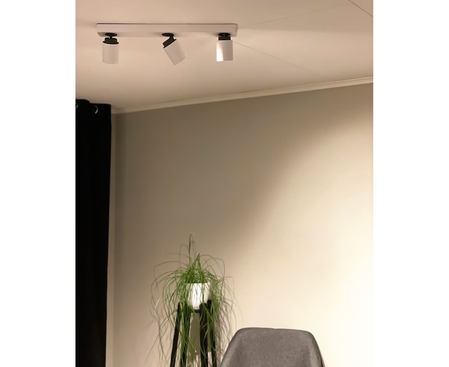 Aneta Lighting Otilia Takspot 3 Vit/Svart