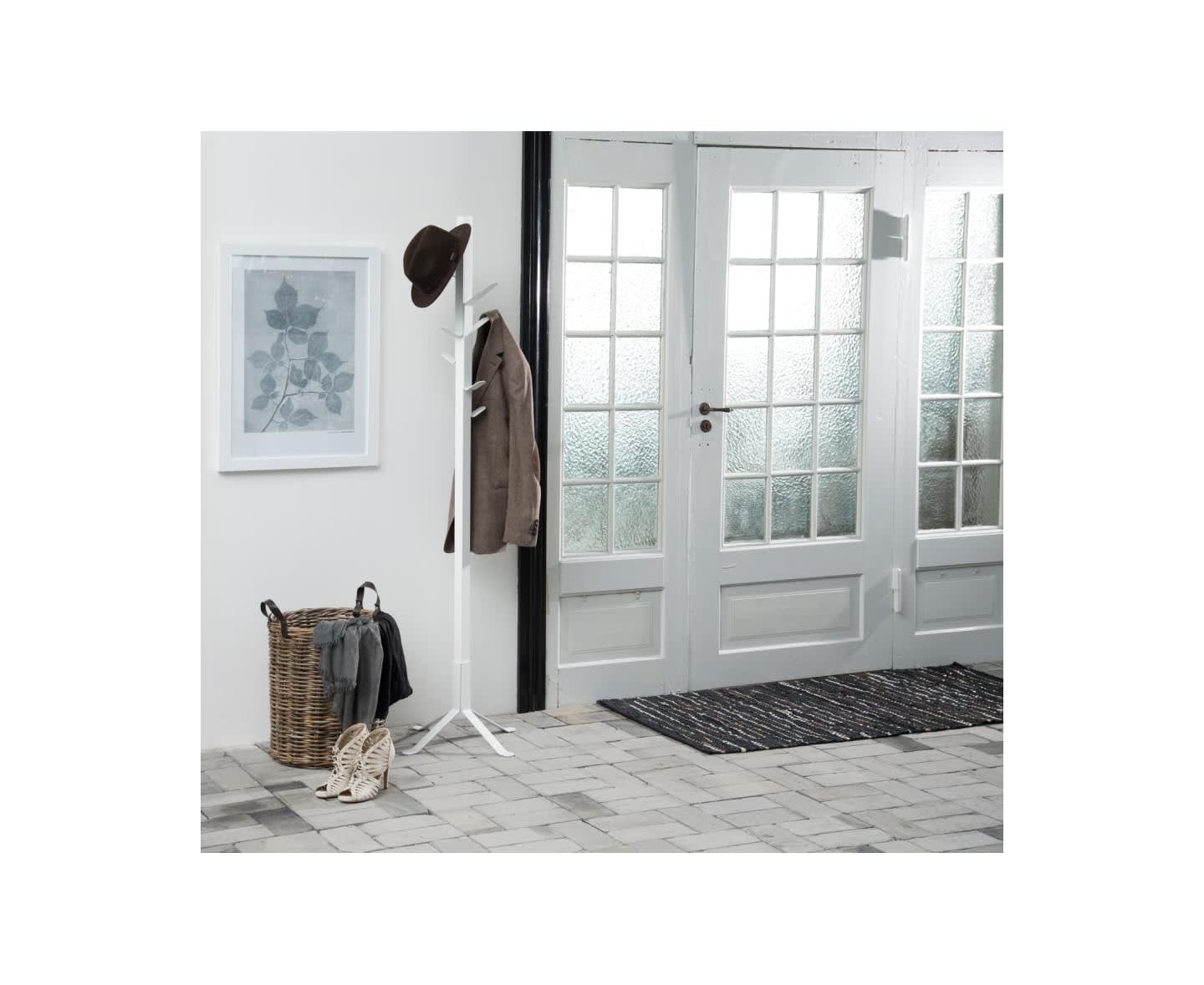 Nordic Home Dagny Klädhängare White 181cm