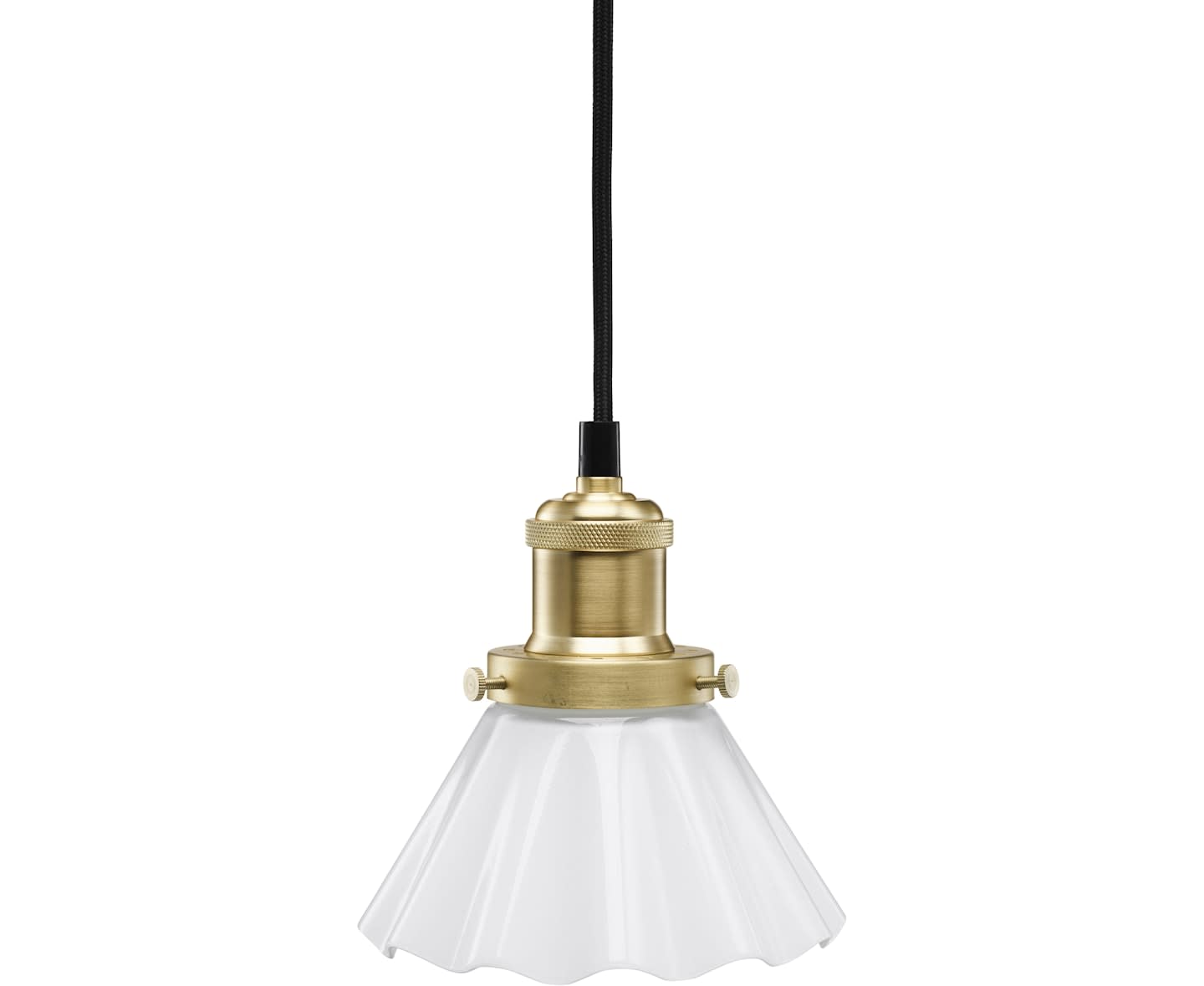 PR Home August Fönsterlampa Veckad Opal 15cm