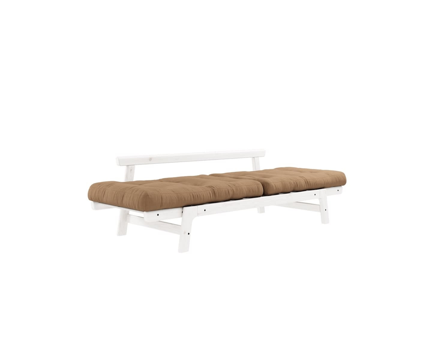 Karup Design Step Bäddsoffa Vit/Mocca 200cm