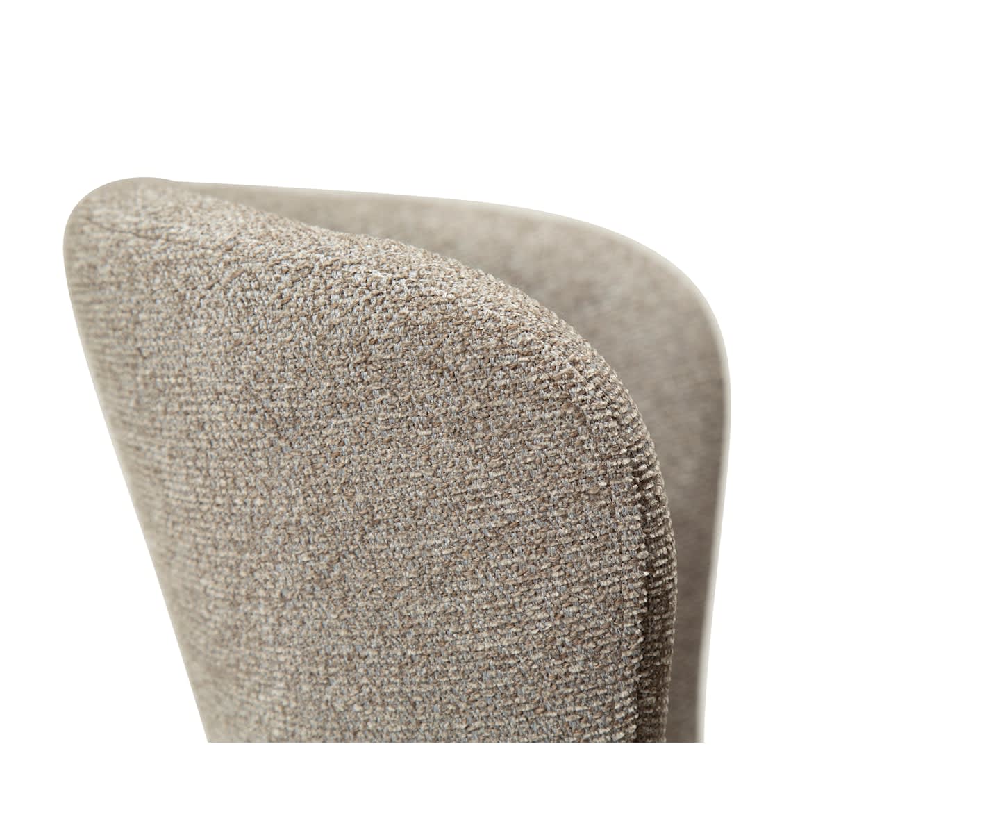 Dan Form Glam spisestol boucle beige/svart