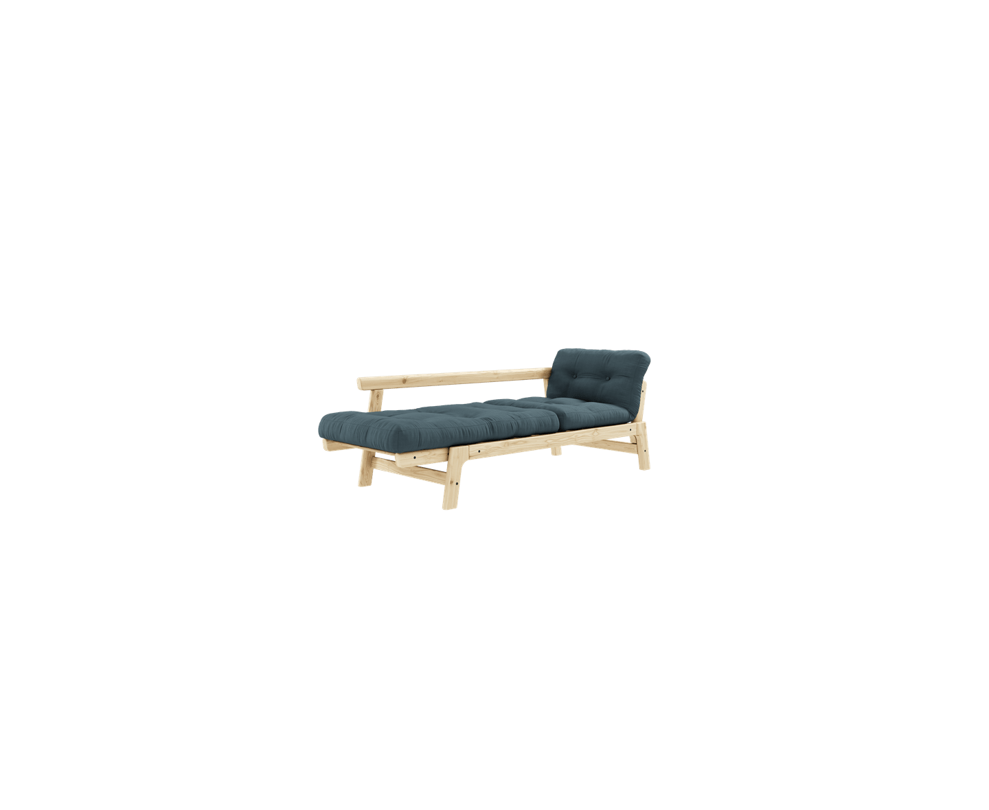 Karup Design Step Sovesofa Natur/Petrol Blue 200 cm